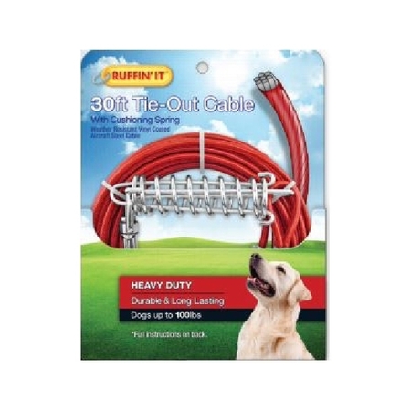 WESTMINSTER PET PRODUCTS Vinyl-Coated Dog Tie-Out Cable 29230